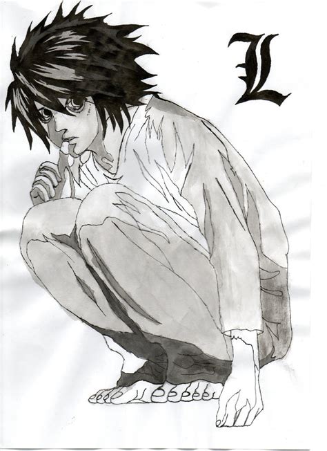 Lawliet 'L' Ryuzaki by BioSnakeZard on DeviantArt