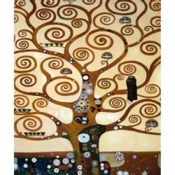 El árbol de la vida de Klimt | Artefamoso | Copias de cuadros de Klimt al óleo hechas a mano.