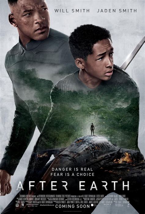 AFTER EARTH (2013) Movie Poster: Will & Jaden Smith Prepare for Battle | FilmBook