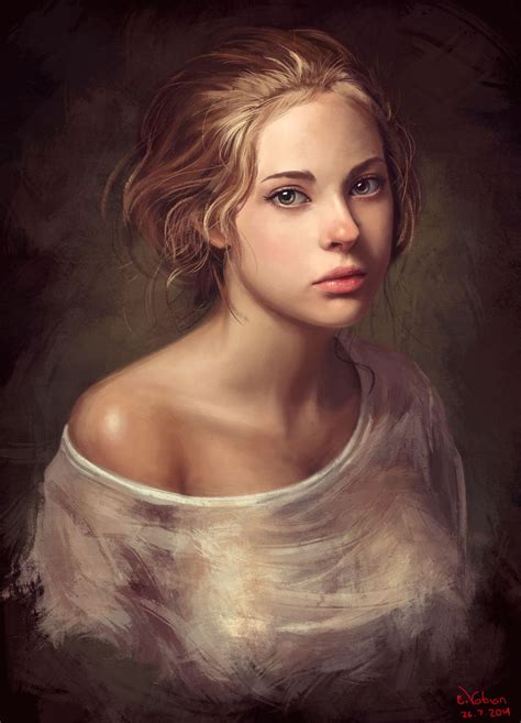 Fabulous Digital Illustrations of People - Kamino Saber Art | Digital ...