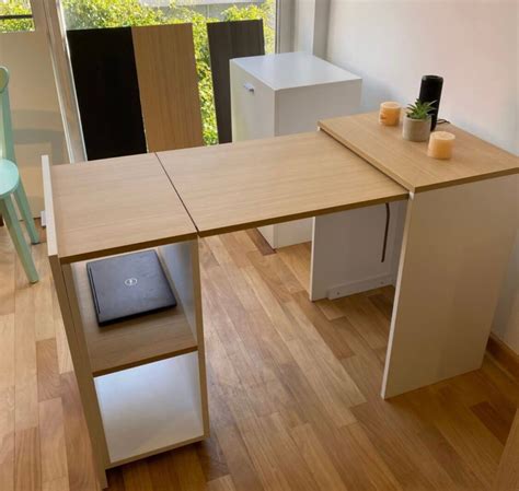 This Secret Folding Desk Converts From a Filing Cabinet To a Full ...