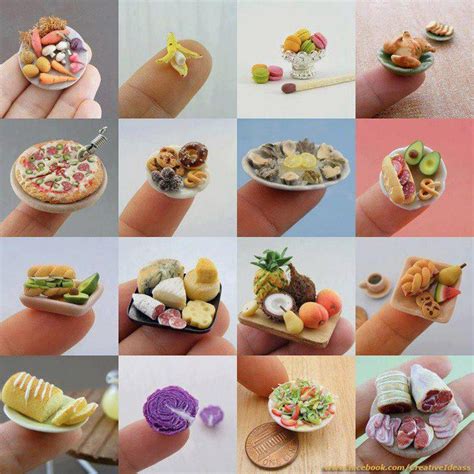 Pin by Loubna B on Sweet::Life | Mini foods, Food crafts, Miniature food
