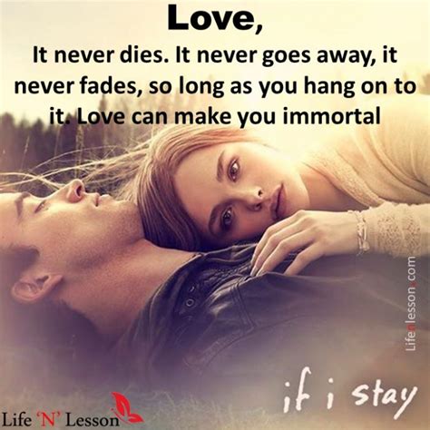 17 Heartwarming Quotes from the Book If I Stay will melt Your Heart ...