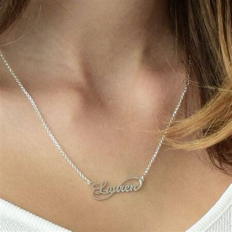 Infinity Style Name Necklace - MYKA