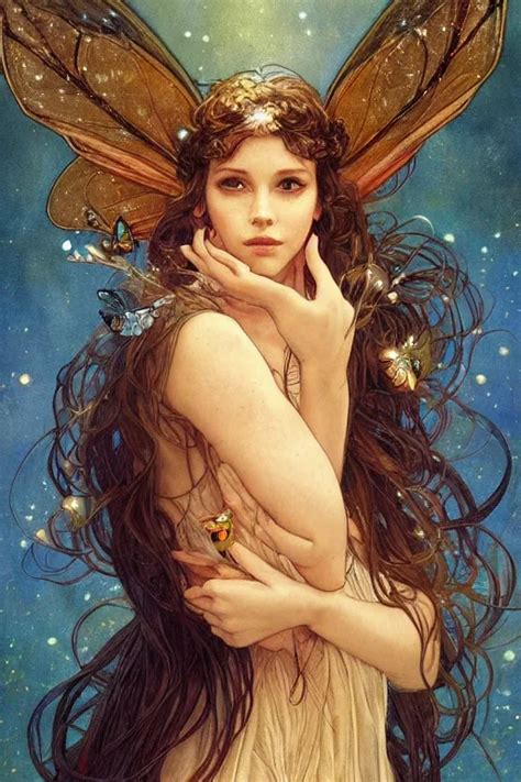 portrait of beautiful faerie with butterfly wings, | Stable Diffusion | OpenArt