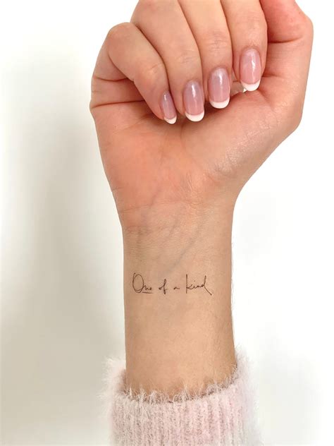 One of a Kind set of 2 Temporary Tattoo - Etsy | Tattoos, Finger ...