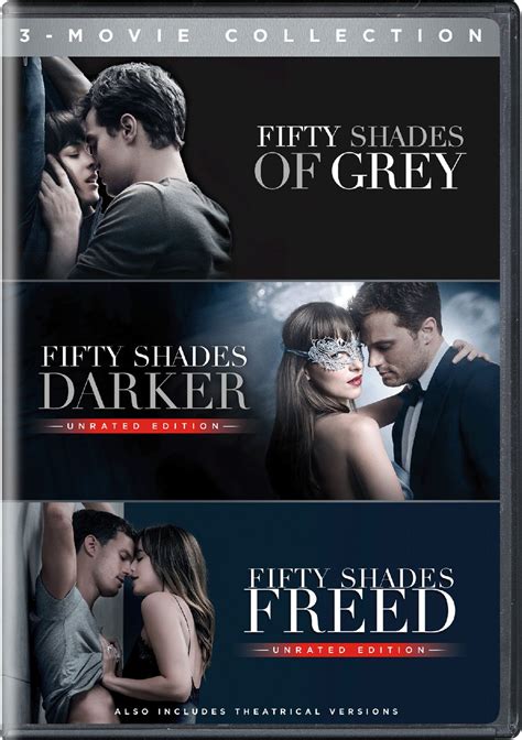 Amazon.com: Fifty Shades: 3-Movie Collection: Dakota Johnson, Jamie Dornan, Jennifer Ehle, Eric ...