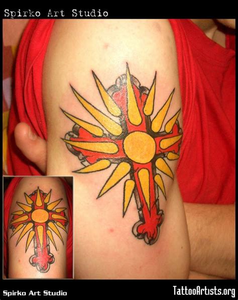 34 besten Sun Cross Tattoo Bilder auf Pinterest | Kreuz tattoo männer ...