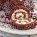 Yule Log Cake (Bûche de Noël) - The Schmidty Wife