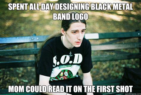 The 10 Most Malevolent Black Metal Logo Memes | Louder