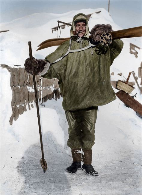 Tom Crean - A Colourised Image by Vass Design. | Antarctica, Heroic age, Antarctic