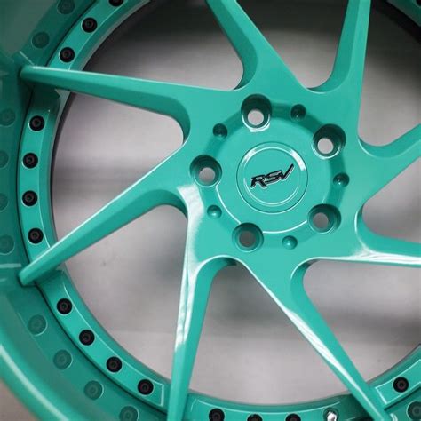 The Bold and Bright Tiffany Blue Wheel