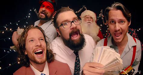 Pitch perfect acapella group sings humorous Christmas tune ‘Cold Hard ...