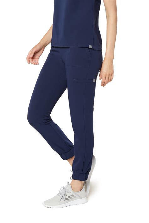 Women's Jogger Scrub Pant - Navy Blue – Body Intelligence