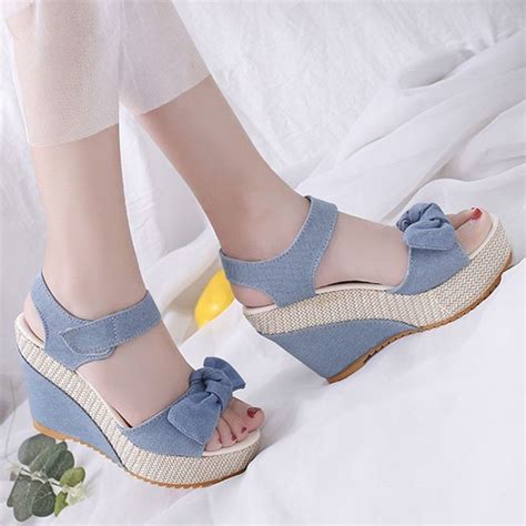 New Designer Denim Sandals High Quality | Sandalet