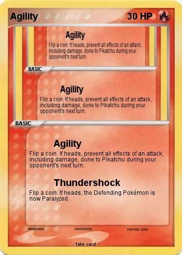 Pokémon Agility 40 40 - Agility - My Pokemon Card