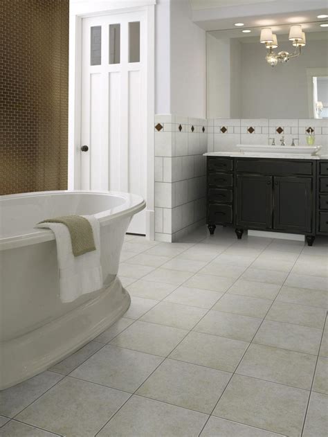 Porcelain Tile Bathroom Floor : Reasons to Choose Porcelain Tile | HGTV ...