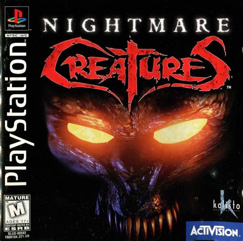 Nightmare Creatures (1997) box cover art - MobyGames