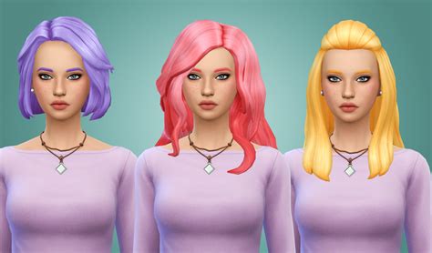 Sims 4 Base Game Hair Recolor | SexiezPicz Web Porn