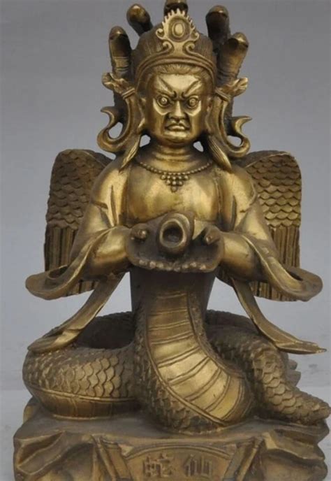 zhmui88002842159++11" china brass copper fengshui beast HebiSen Snake ...