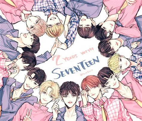 SEVENTEEN fanart | Dễ thương, Người nổi tiếng, Chồng tương lai