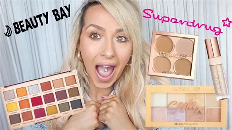 BEAUTY BAY & SUPERDRUG MAKEUP HAUL 2019 - YouTube