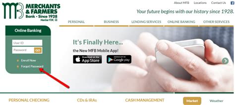 Merchants and Farmers Bank Online Banking Login - CC Bank