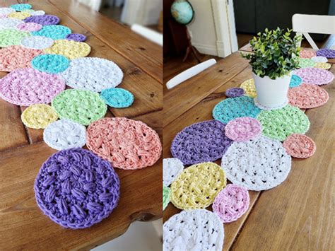 Puff Dreams Table Runner – Share a Pattern