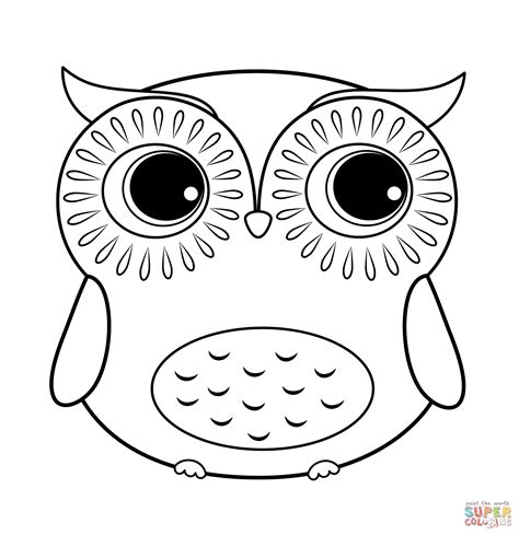 Free Printable Owl Coloring Sheets | Free Printable