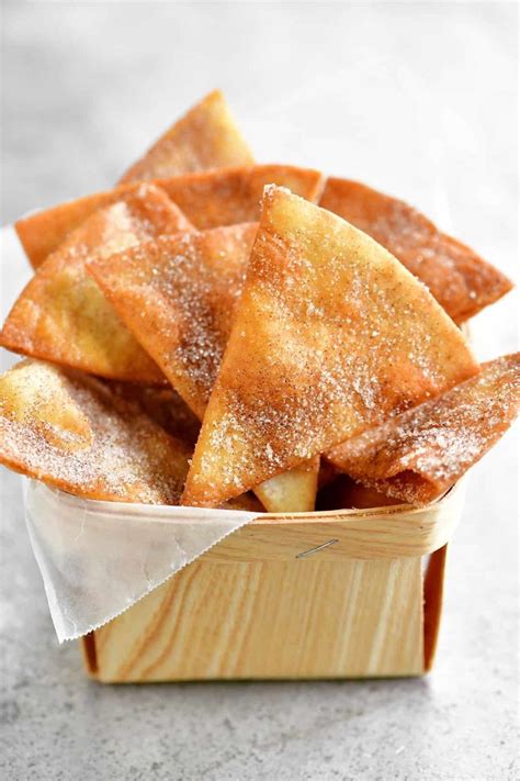 Fried Tortillas | Cinnamon tortilla chips, Tortilla dessert, Cinnamon ...