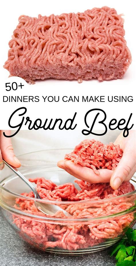 Over 50 Hamburger Meat Recipes | Easy meat recipes, Recipes using ground beef, Meat recipes