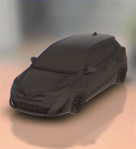 3D file Toyota Yaris 2019 🚗 ・3D printer design to download・Cults