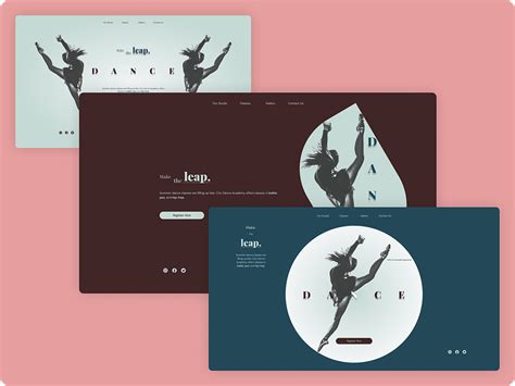 Landing Page Concepts by Kennedy N. G. on Dribbble