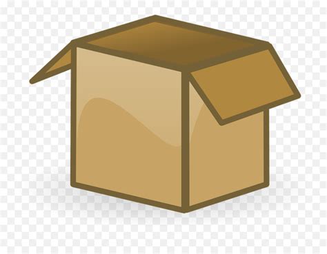 Box Open Empty - Open Box Clip Art Emoji,Empty Box Emoji - free transparent emoji - emojipng.com