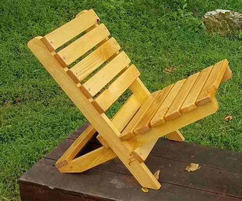The Becket Chair: Folding Wood Beach Chair Under $6 in Under an Half Hour* : 6 Steps (with ...
