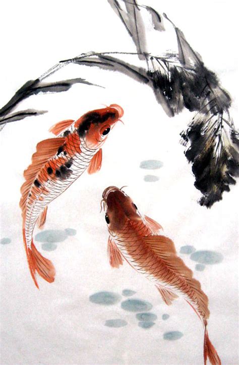 Chinese Koi Art