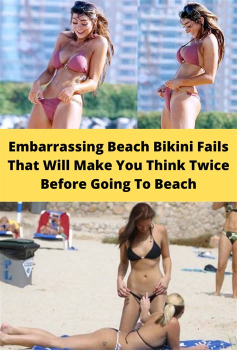 Embarrassing Beach Bikini Fails That Will Make You Think Twice Before Going To Beach | Bikini ...