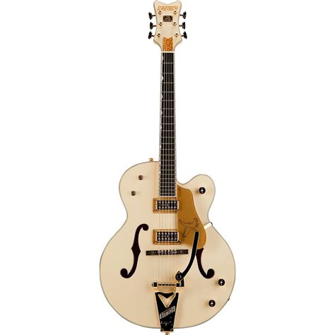 Gretsch Guitars G6136T-LTV White Falcon Lacquer Finish TV Jones Pickups | Musician's Friend