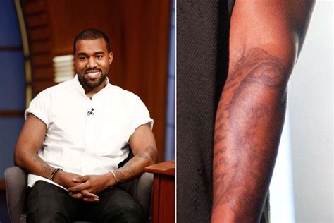 Kanye West - Celebrities with Tattoos: See Who's Inked Up | Celebrity tattoos, Celebrities ...