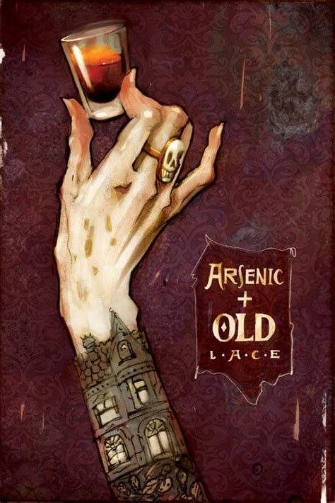 arsenic + old lace by teeteringbulb | Theatre poster, Poster art, Arsenic