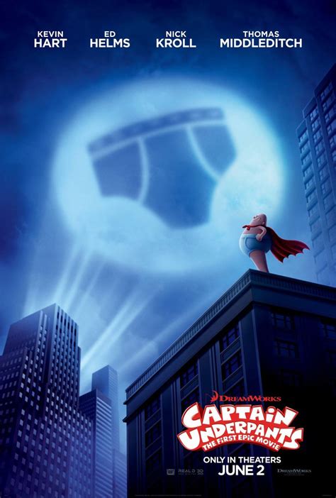 Captain Underpants: The First Epic Movie (2017) Poster #1 - Trailer Addict