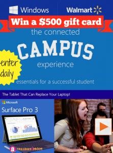 *Closed* $500 Walmart Gift Card Giveaway ~ Back To School with ...