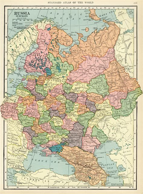 Russia in Europe (1906) - Vivid Maps