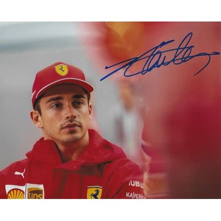 Charles LECLERC autograph