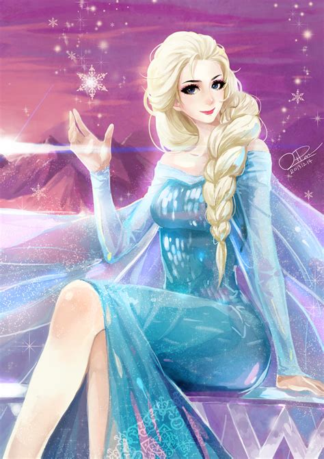 Fanart Frozen Elsa by o-pan on DeviantArt