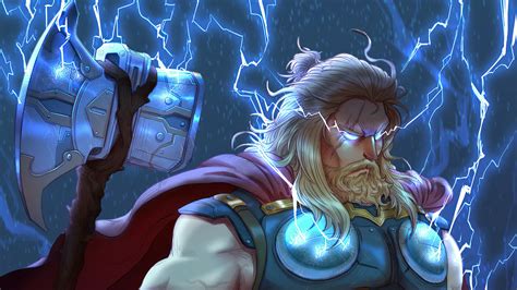 Thor With Stormbreaker 4k Wallpapers - Wallpaper Cave