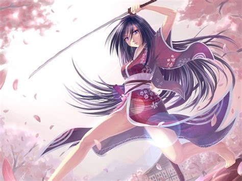 Anime Ninja Girl Wallpapers - Top Free Anime Ninja Girl Backgrounds ...