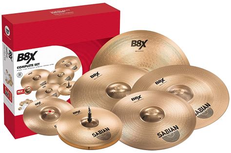 Cymbales SABIAN SET B8X PERFORMANCE SET PLUS 14/16/20 + 18 CRASH Packs de cymbales: Amazon.fr ...