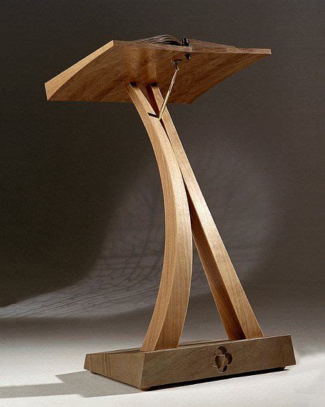 Modern Wood Pulpit