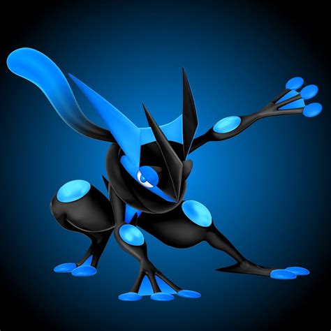 Картинки по запросу greninja black and blue